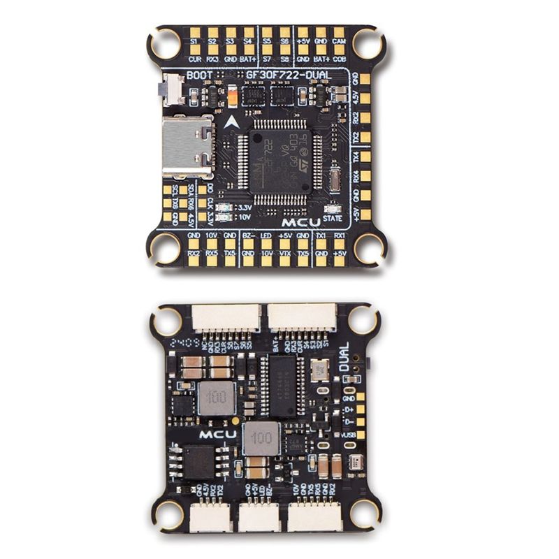 ABJL-F7 FC&ESC, Paket Komponen - Fpv Flight Controller F7 Stack 60A ulasan dan harga
