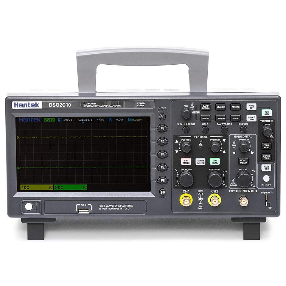 Osiloskop Penyimpanan Digital  - Digital Storage Oscilloscope 100Mhz ulasan dan harga