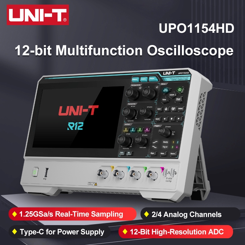 UNI-T UPO1154HD UPO1082HD Osil - Signal Generator Spectrum Analyzer ulasan dan harga
