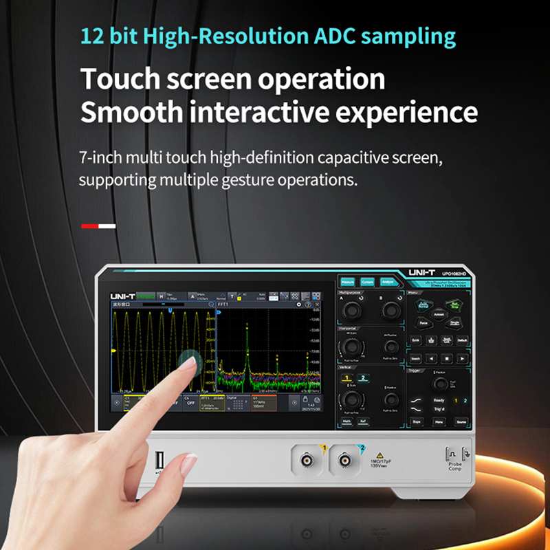 UNI-T UPO1154HD UPO1082HD Osil - Signal Generator Spectrum Analyzer ulasan dan harga